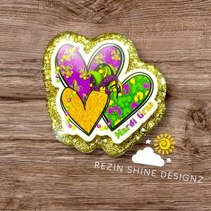 Mardi Gras Badge Reel